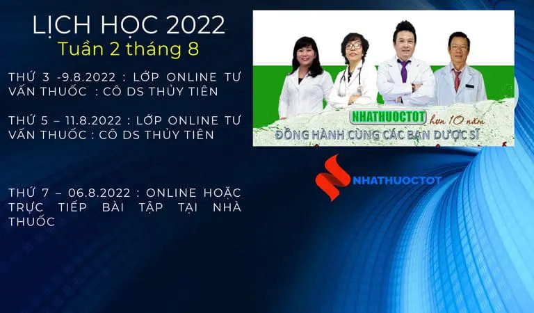 LICH HOC TUAN 2 THANG 8 nam 2022